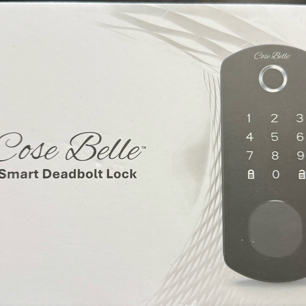 Cose Belle Smart Deadbolt Lock in Black